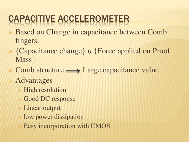mems accelerometer ppt mems accelerometer ppt